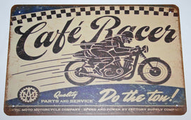 Cafe Racer (Do The Tow) - Tin Sign (61-0037)