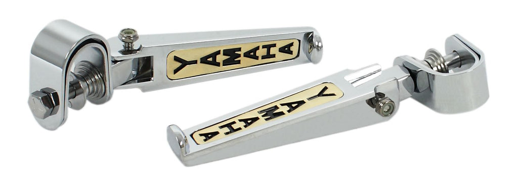 Gold Inlay Foot Pegs (72-1101)