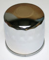 Honda VF1000 VF1100 VF500 VF700 Chrome Spin On Oil Filter - Replaces Honda OEM 15410-MJ0-405