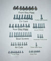 Honda CB750 CB900 CB1000 CB1100 DOHC Screw Set