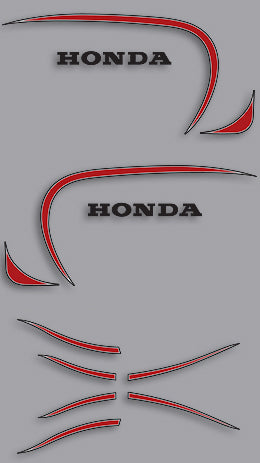 Honda XL250 Complete Decal Set