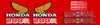 1984 Honda XL200R Complete Decal Set
