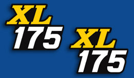 Honda XL175 Side Cover Decal Set