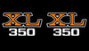 1974 Honda XL350 Side Cover Decal Set