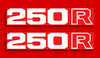 1982-83 Honda XL250R Side Panel Decal Set