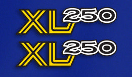 Honda XL250 Side Panel Decal Set