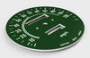 1976 Honda CB750A Speedo Face Plate & Gear Indicator Decal Set - MPH
