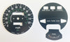 1977 Honda CB750A Speedo Face Plate & Gear Indicator Decal Set