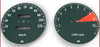 1972 Honda CB750K Speedo & Tachometer Face Plate Set - KM/H