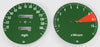 1976 Honda CB750K Speedo & Tachometer Face Plate Set - MPH