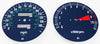 1978 Honda CB750K Speedo & Tachometer Face Plate Set - MPH