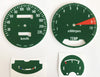 1975 Honda GL1000 K0 Speedometer & Tachometer Face Plate Set - KM/H