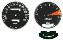 画像をギャラリービューアに読み込む, GL1000 LTD Speedometer &amp; Tachometer Face Plate Set ~ MPH