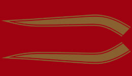 CB450K 1969-72 Gas Tank Stripe Decals ~ Gold Stripes (73-0674)