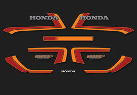CB900F 1982 Complete Decal Set ~ Black Model (73-0691)