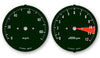 1973 Honda CB350F Speedo & Tach Face Decal Set - MPH