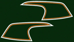 CB350F 1972-73 Gas Tank Decal Set ~ Candy Bacchus Olive (73-0695)