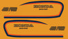 1977 Honda CB400F Complete Decal Set - Parakeet Yellow