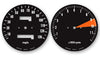 1975-76 Honda CB500T Speedo & Tach Face Decal Set - MPH