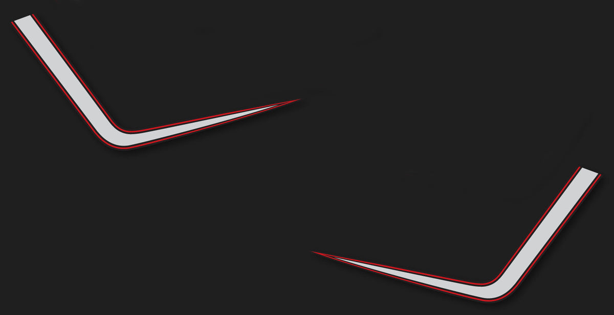 Honda CB750SC Side Panel Stripe Decal Set