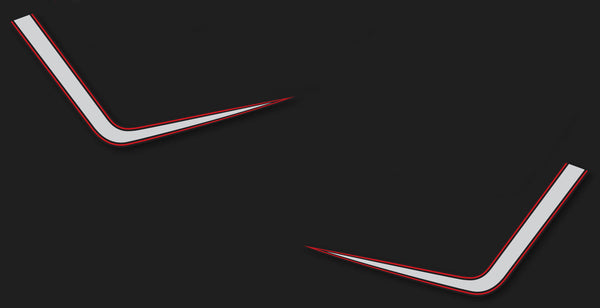 Honda CB750SC Side Panel Stripe Decal Set
