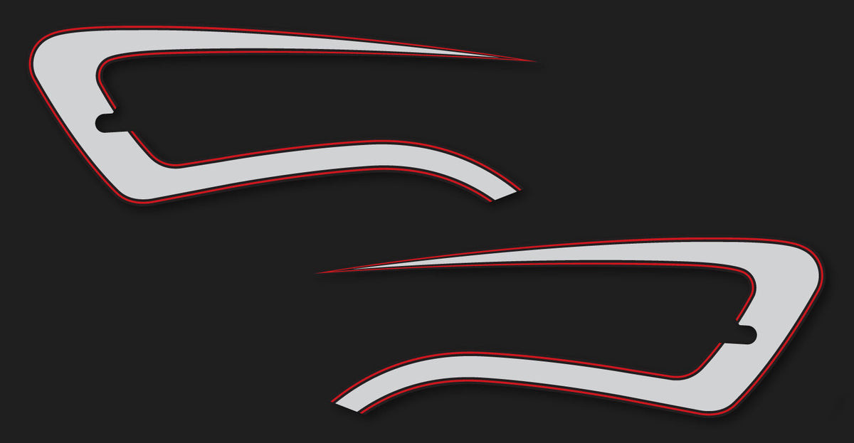 Honda CB750SC Gas Tank Stripe Decal Set