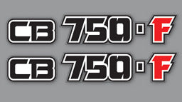 CB750F 1979 Side Panel Logo Decal Set