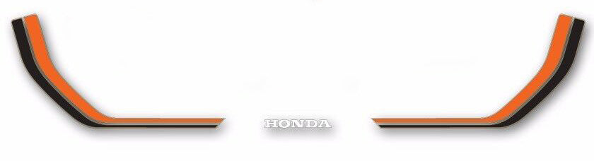 Honda CB750F Tail Section Stripe Decal Set