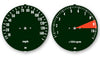 1976 Honda CB750F Speedo & Tach Face Decal Set - MPH