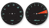1969-70 Honda CB750K Speedo & Tach Face Decal Set - MPH