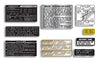 1981-82 Honda GL1100 Warning and Service Label Set