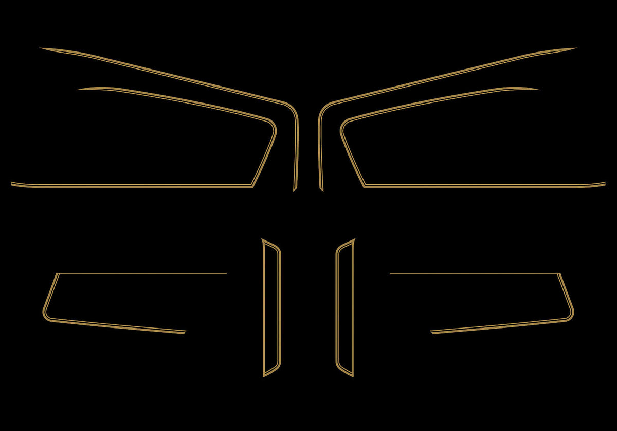 Honda GL1000 GL1000K 1978-79 Complete Decal Set