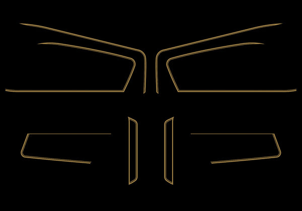 Honda GL1000 GL1000K 1978-79 Complete Decal Set