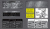 1975-78 Honda CB750K - Warning and Service Label Set