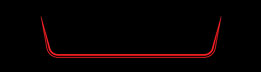Honda CB750K Tail Section Stripe Decal Black Model