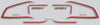 1980 Honda CB750F Decal Set - Silver Model