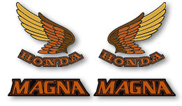 VF700C 1985-86 Magna ~ USA Model (Black or Candy Wineberry Red Model) ~ Decal Set