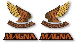 VF700C 1985-86 Magna ~ USA Model (Black or Candy Wineberry Red Model) ~ Decal Set (73-0813)