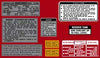 1978-79 Honda GL1000 Warning and Service Label Set