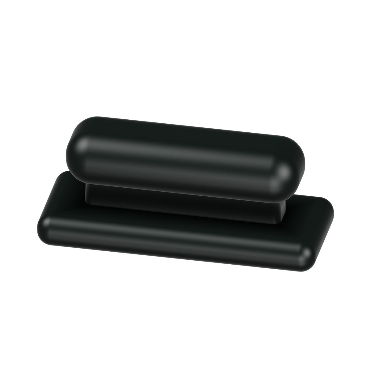 Honda Side Cover Hook Rubber - Replaces Honda OEM 83601-425-870 — Rear three-quarter