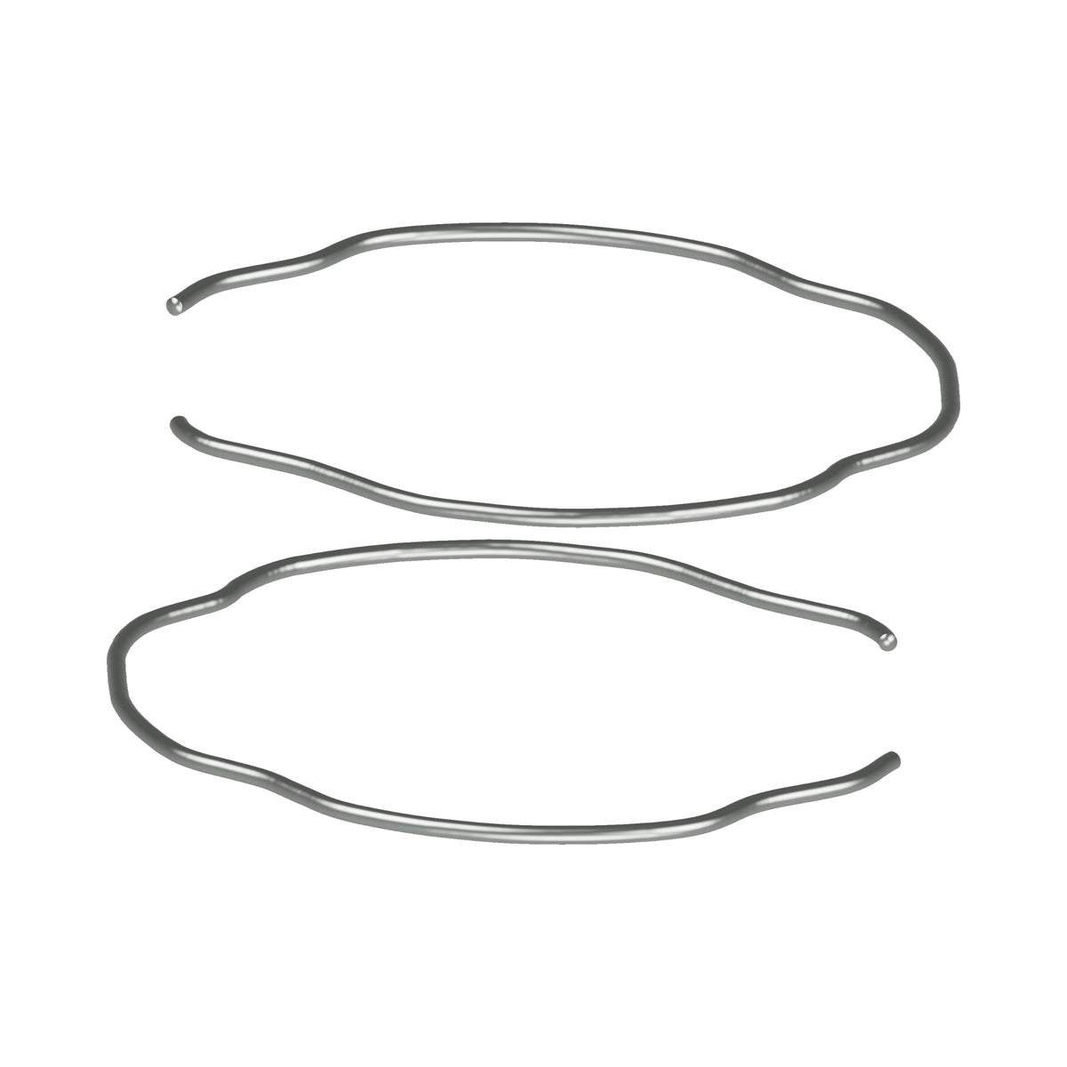 Honda CB750 CB550 CB500 CB650 Fork Seal Stopper Metal Ring Pk/2 - Replaces Honda OEM 51447-KL4-951 — 06-right (73-0940)