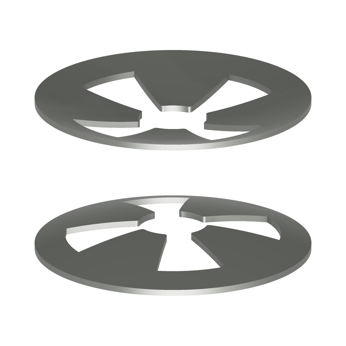 Honda Side Cover Emblem Fixing Nut Pk/2 - Replaces Honda OEM 90313-567-000 — Left side