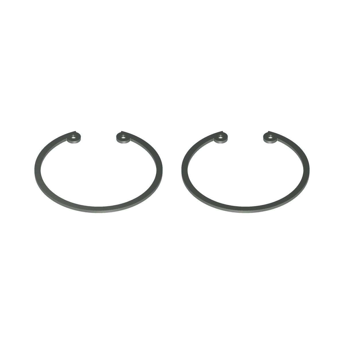 Honda CB750 CB550 CB500 CB450 Fork Internal Circlip Set - Replaces Honda OEM 94521-48000 — 02-rear (73-1035)