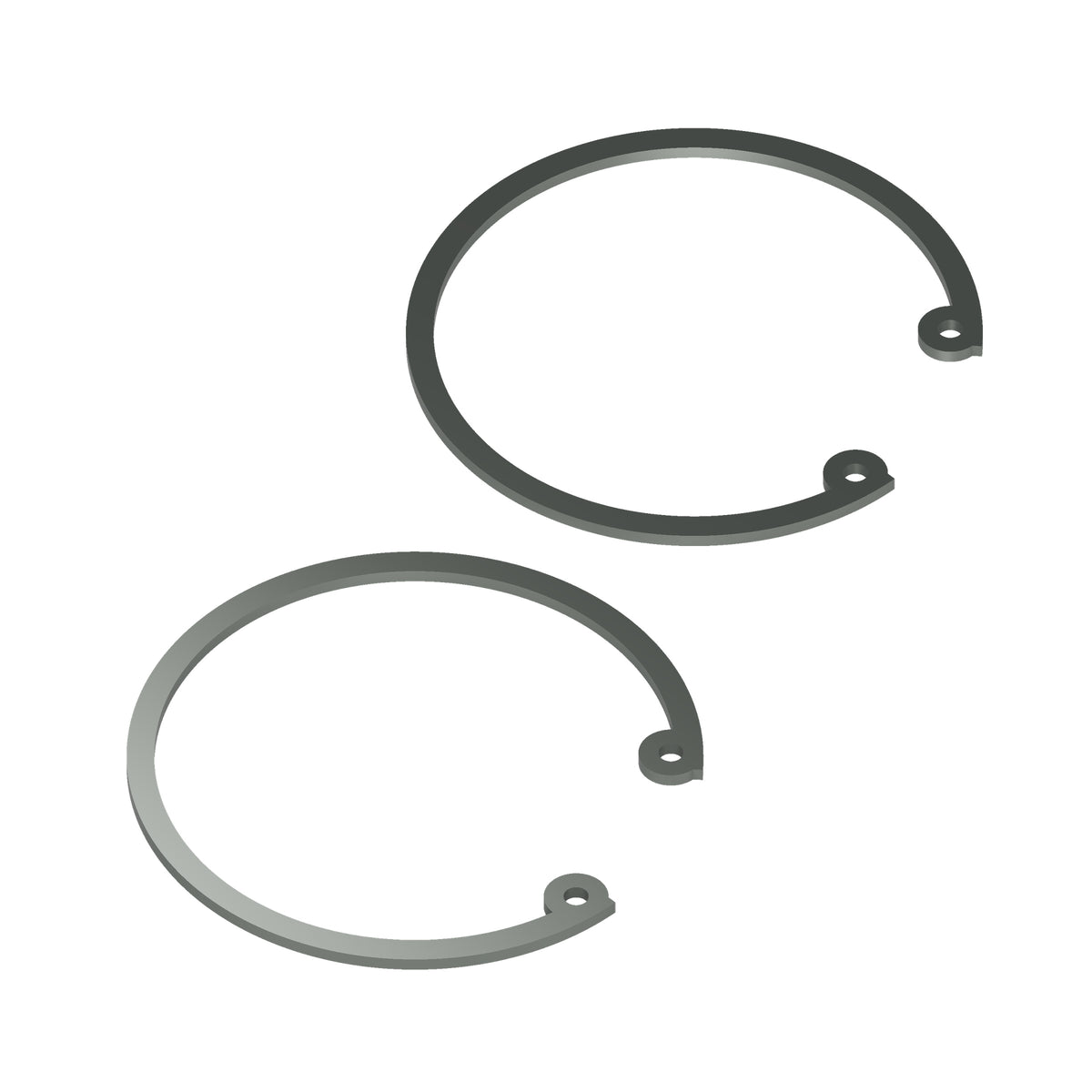 Honda CB750 CB550 CB500 CB450 Fork Internal Circlip Set - Replaces Honda OEM 94521-48000 — 05-left (73-1035)