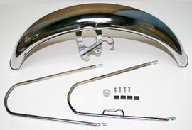 Chrome Stock Type Front Fender (73-1149)