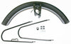 Honda CB750K CB550K Black Stock Type Front Fender - Replaces Honda OEM 61100-341-700XW