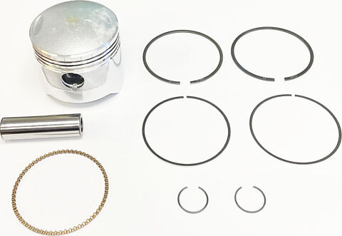 Piston Kit with Piston, Rings, Pin & Clip ~ Standard Size (73-1172)