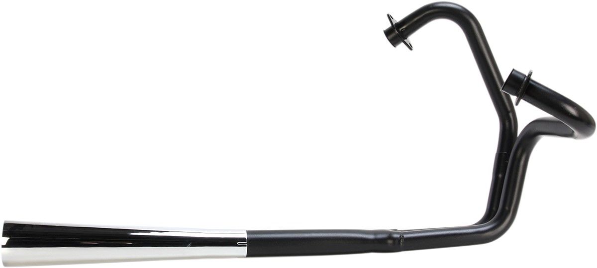 Yamaha XV920 MAC Black and Chrome 2 into 1 Complete Exhaust System