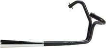 Load image into Gallery viewer, MAC Black &amp; Chrome 2 into 1 Complete Exhaust System (804-1003)