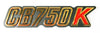 1979-82 Honda CB750K Side Cover Emblem - Replaces Honda OEM 87127-425-670